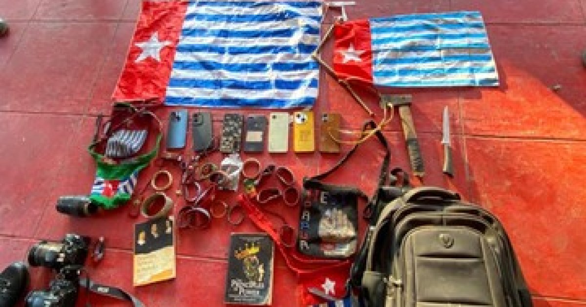 Puluhan Pelajar dan Pemuda Diamankan Polisi di Nabire Terkait Aksi Pengibaran Bendera