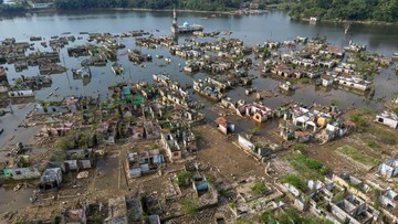 Jejak Kampung Tenggelam Karian Terekam Kembali Akibat El Niño di Lebak