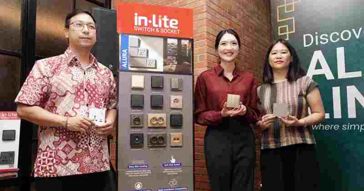 Brand Lampu in-Lite Masuki Pasar Switch dan Socket di 2026 dengan Alura dan Linea Series