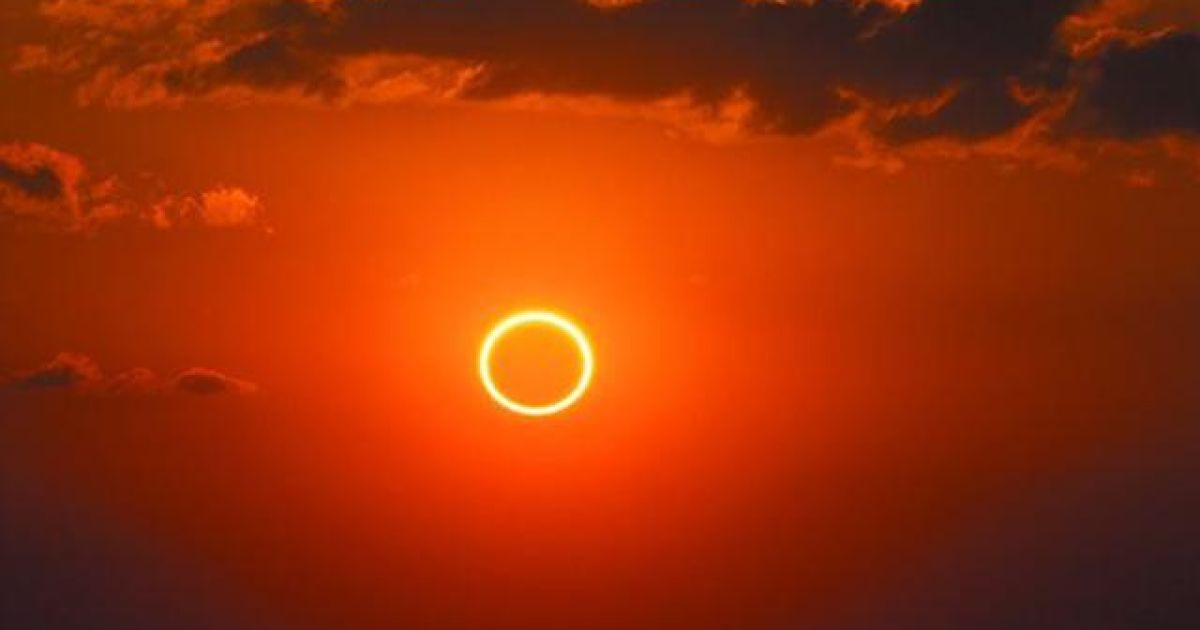 Gerhana matahari cincin 17 Februari 2026 ciptakan efek cincin api di langit Antartika