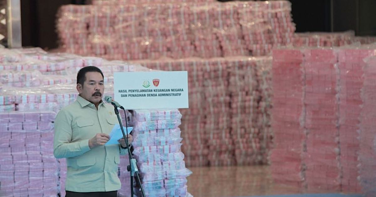 STOP! Jaksa Agung Larang Hibah Aset Sitaan Hasil Korupsi: Sekarang Semua Harus Beli!