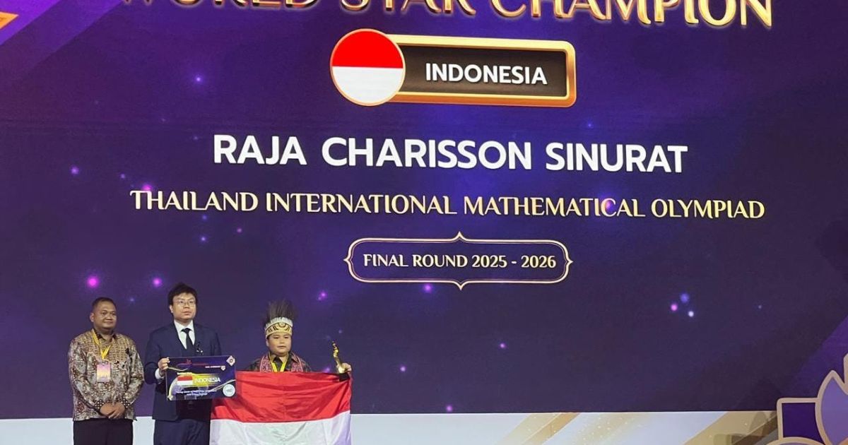 Bocah Papua Gemparkan Dunia! Sabet Emas Olimpiade Matematika di Thailand