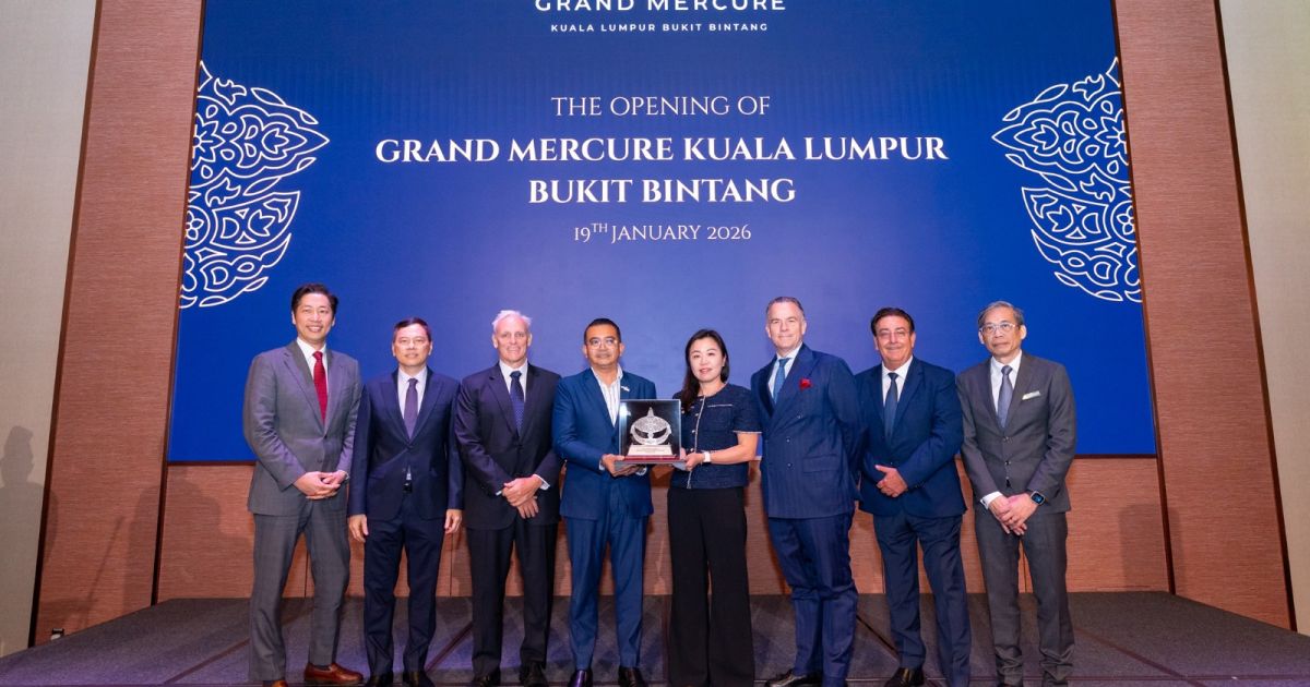 Hotel Grand Mercure Kuala Lumpur Bukit Bintang sukses menggelar acara peresmian pada 19 Januari 2026 di ibu kota Malaysia. foto: Grand Mercure