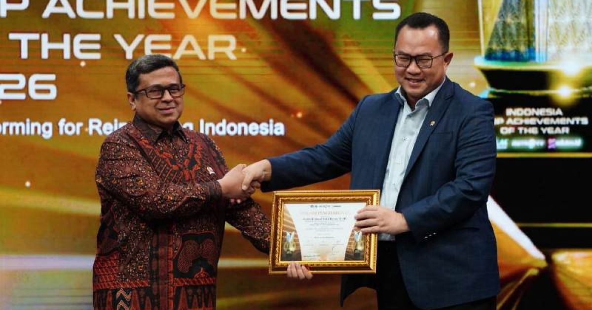 BPJPH kembali menorehkan prestasi dengan meraih dua penghargaan bergengsi dalam ajang Indonesia Top Achievements of The Year (ITAY 2026). foto: BPJPH