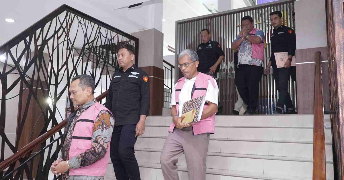 3 orang mantan kepala KSOP belawan yang di tahan kejati sumut terkait korupsi PNBP 2023–2024