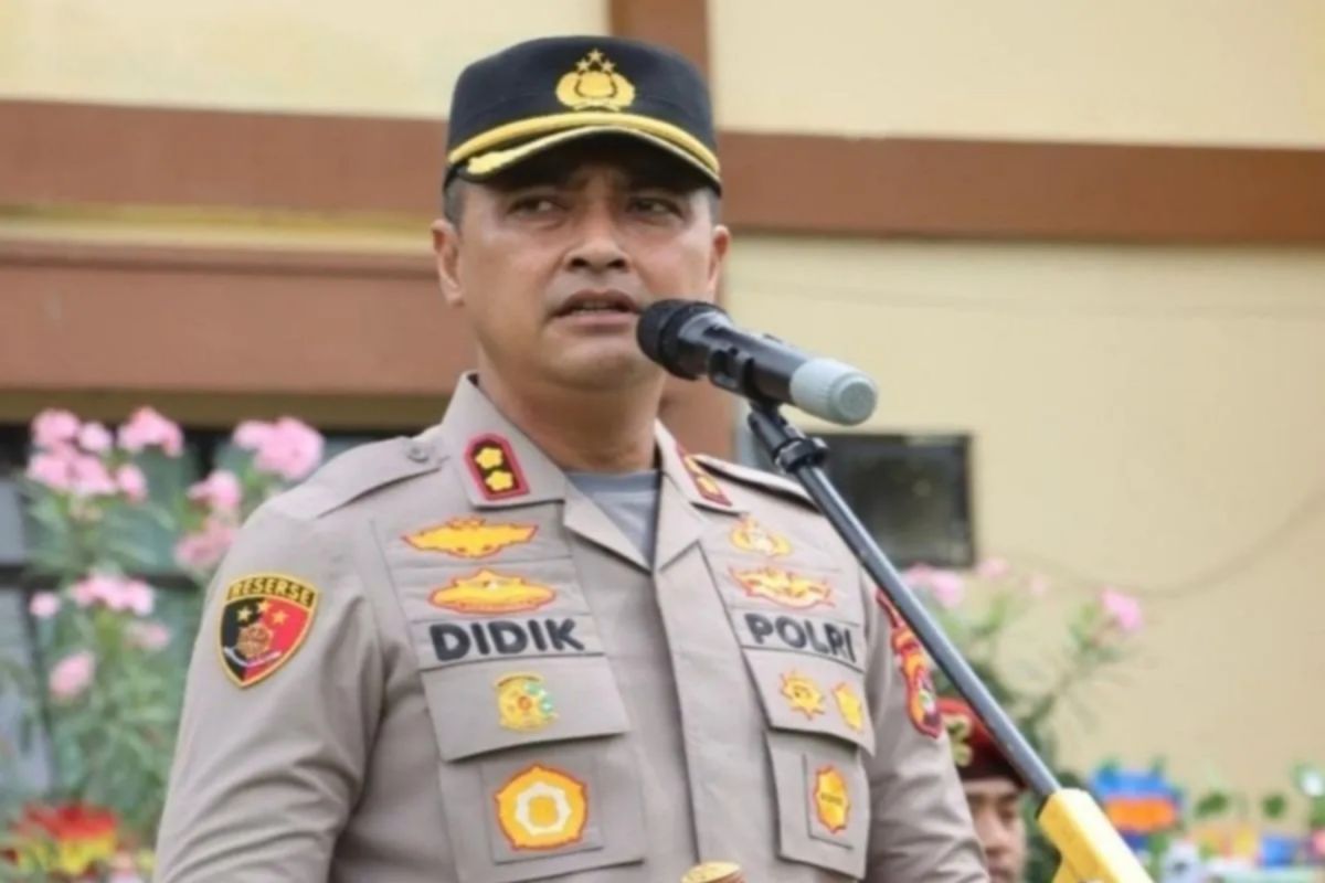 Mantan Kapolres Bima Kota AKBP Didik Putra Kuncoro(Antara)