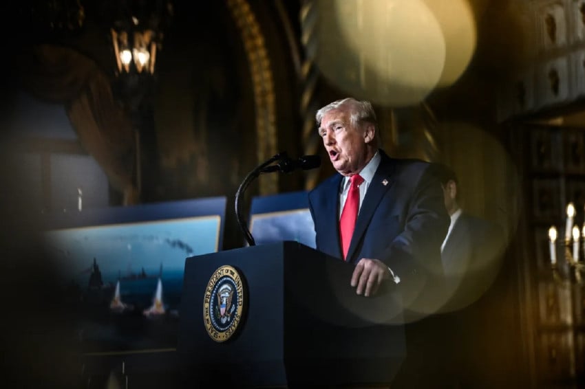 Presiden Donald Trump umumkan perang melawan Iran terus berlanjut setelah tiga tentara Amerika Serikat tewas. Trump menyatakan perang berlanjut sampai semua tujuan AS tercapai. Foto/White House