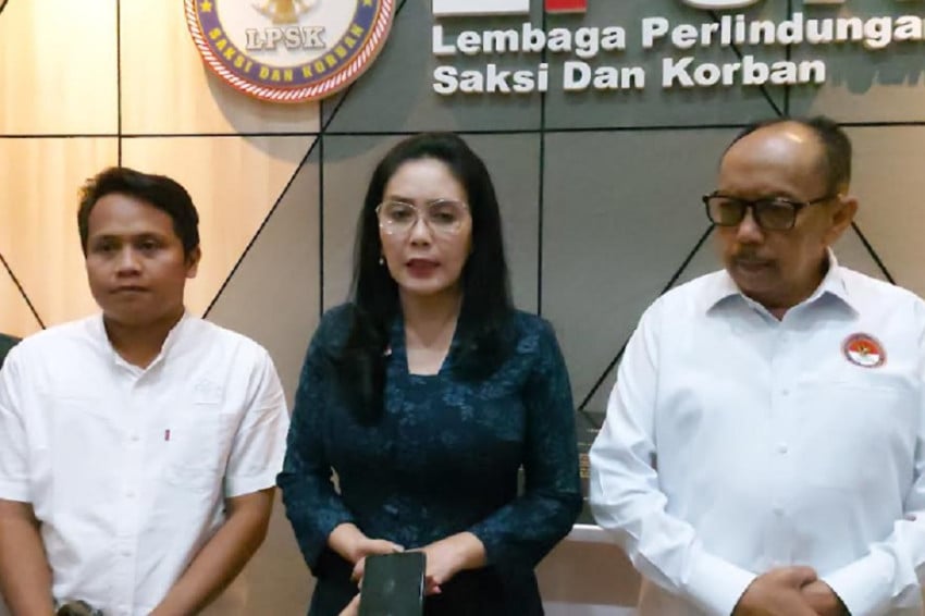 LPSK siap memberikan perlindungan kepada keluarga EU (65), korban pembunuhan di Kompleks Prima Lingkar Asri, Jatibening, Bekasi. Foto/Felldy Asya Utama