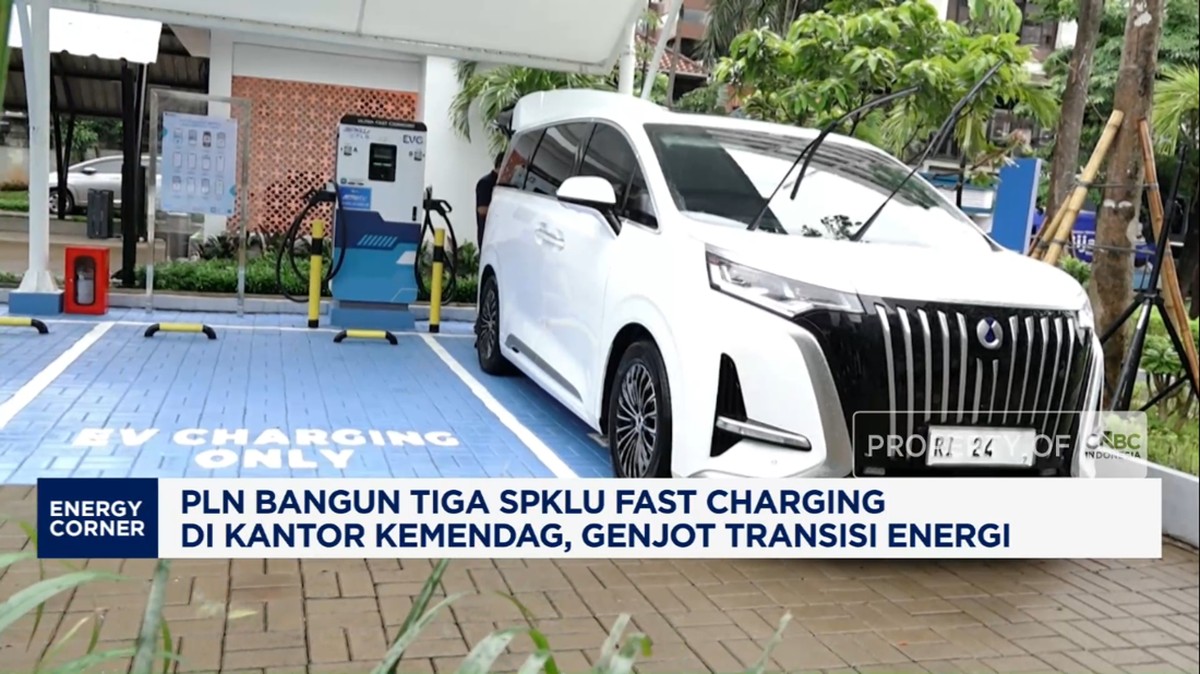 SPKLU Fast Charging Hadir di Kemendag, Dorong Adopsi Kendaraan Listrik