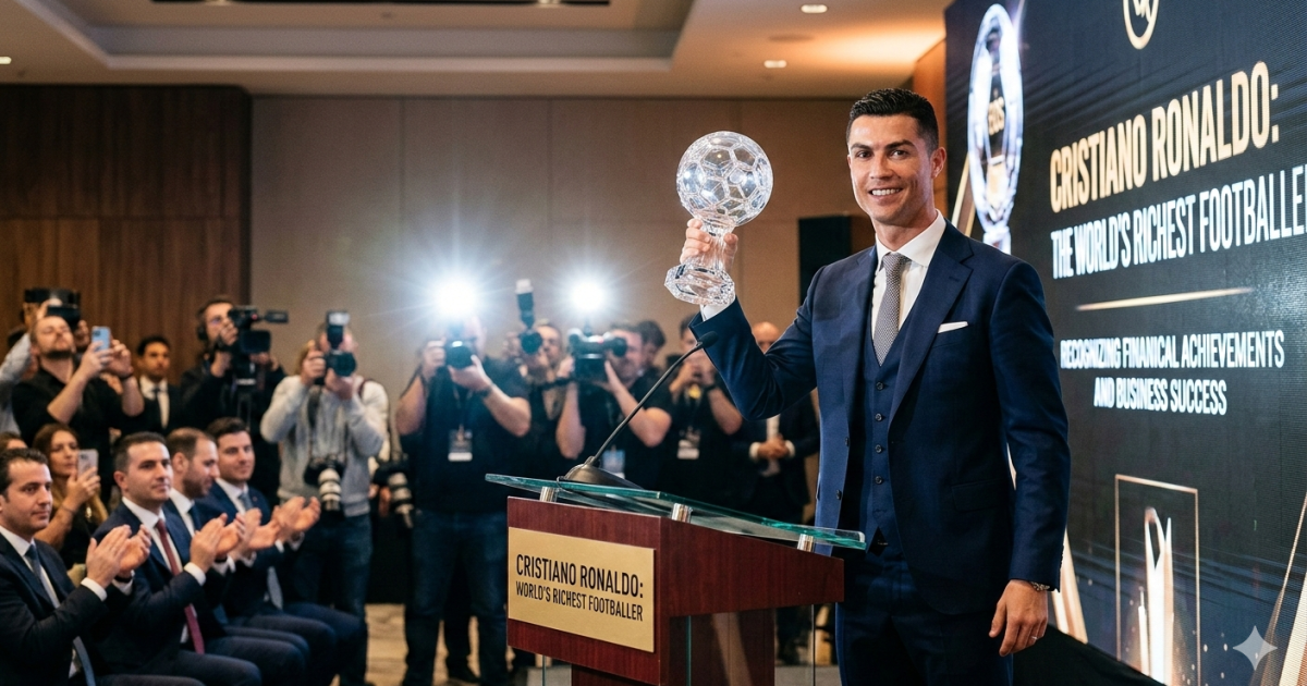 Dominasi Tak Terhentikan: Cristiano Ronaldo Kokoh Sebagai Pesepakbola Terkaya Dunia 2026