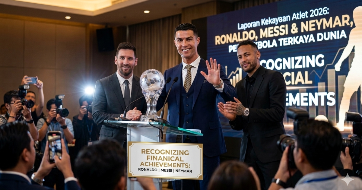 Inilah Daftar 5 Pesepakbola Terkaya di Dunia Per Maret 2026, Cristiano Ronaldo Jadi Billioner