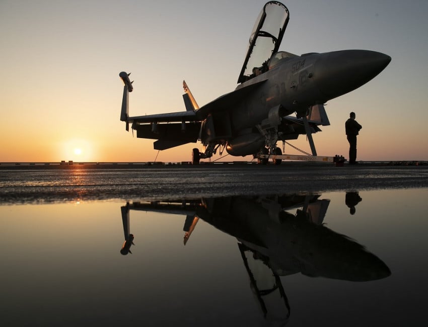 Bukan gulingkan rezim Iran, Trump akan kirim pasukan AS untuk merebut uranium. Foto/X/@CVN78_GRFord