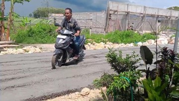 Nekat Terobos Aspal Basah di Blora, Pemotor Viral Ini Kini Resmi Jadi Tersangka