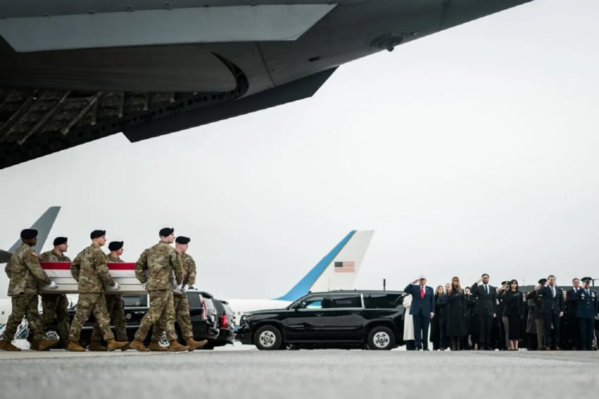 Sebuah organisasi nirlaba mengungkap bahwa banyak tentara AS menentang perang AS-Israel melawan Iran. Foto/White House