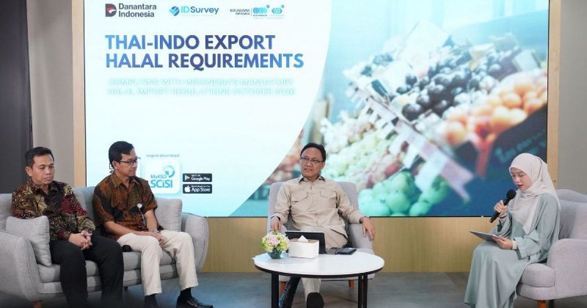 Wajib Halal Oktober 2026 atau implementasi kewajiban sertifikasi halal berlaku sama bagi semua produk yang beredar di Indonesia. foto: BPJPH