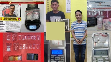 Jaringan Narkoba Terpukul! Polda Sumsel Bekuk Tiga Pengedar dalam Operasi Kilat Sita 26 Paket Sabu