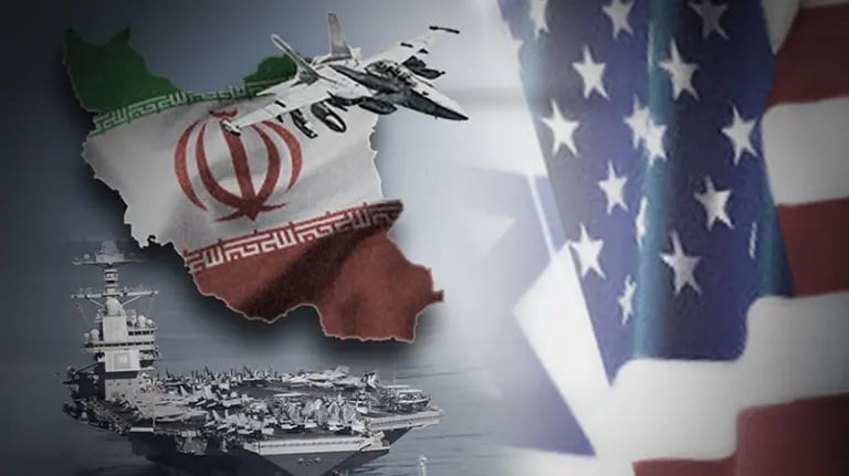 Ilustrasi militer AS melancarkan perang terhadap Iran. Foto/arab center dc