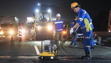 Antisipasi Badai Cuaca dan Arus Mudik 2026, Jasa Marga Tancap Gas Perbaikan Infrastruktur Tol