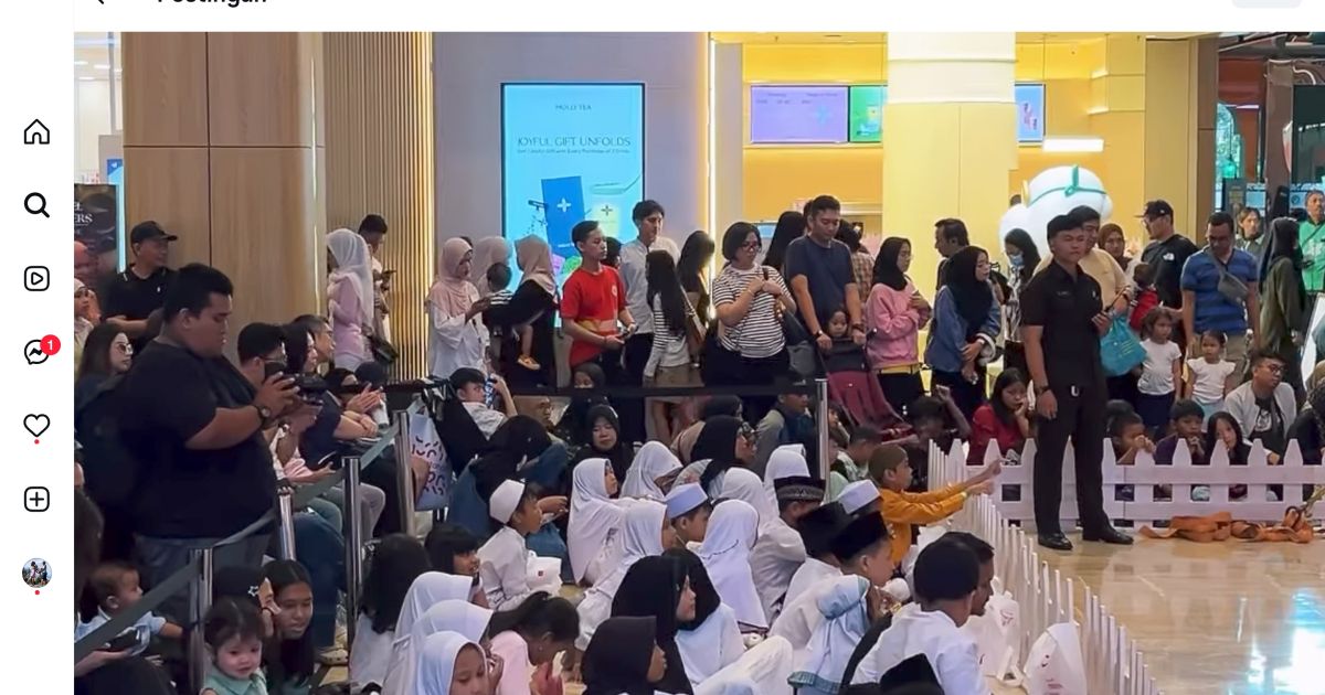 The Park Pejaten Ajak Puluhan Anak Yatim Wisata dan Nonton Akrobat Internasional Gratis di Mal