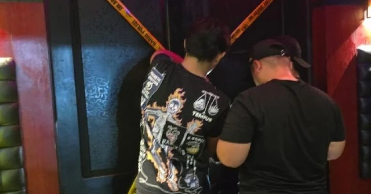 Foto Direktorat Tindak Pidana Narkoba Bareskrim Polri Saat Memasang Police Line di New Star Club Bali (IST)