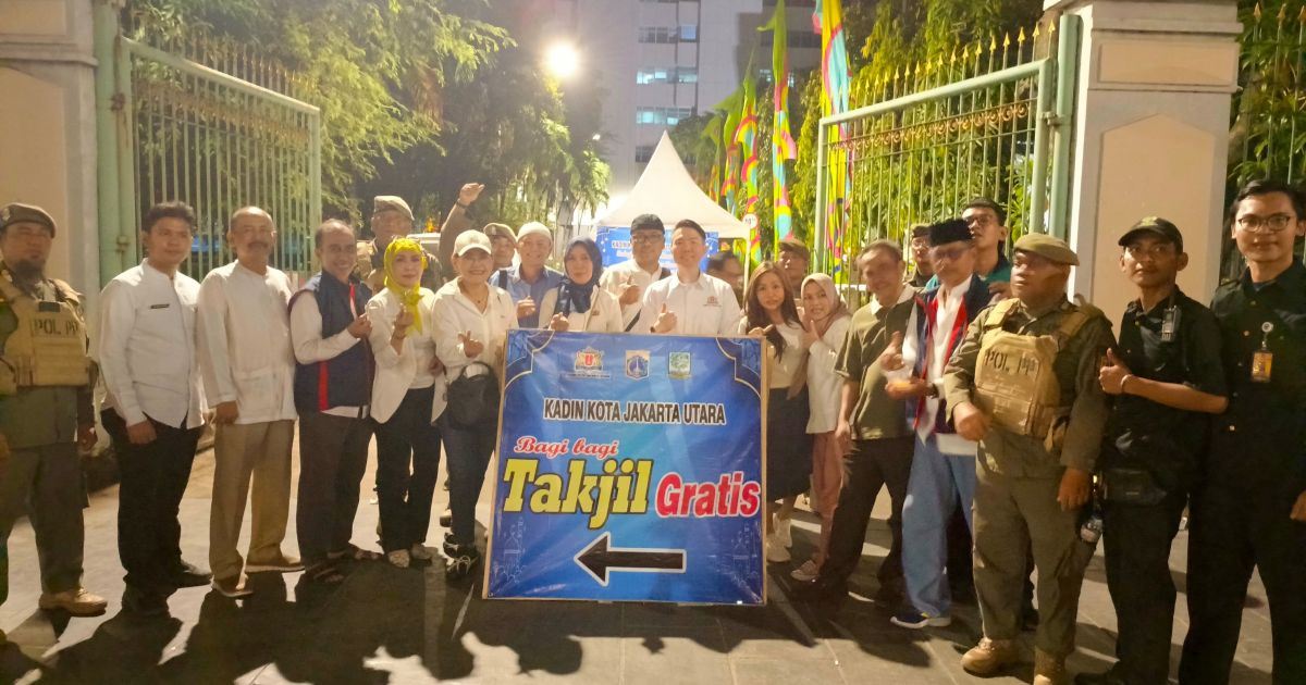 KADIN Jakarta Utara Berbagi Takjil: Momen Kebersamaan di Bulan Ramadhan