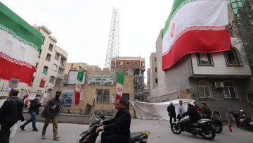 Foto: Sudut kota di Teheran (AFP)