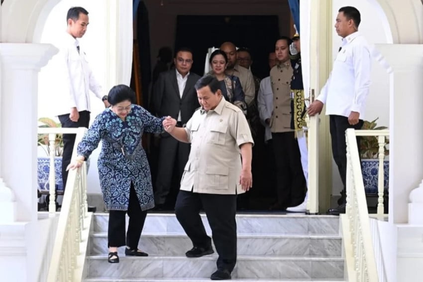 Saling Sapa Hangat: Megawati dan Prabowo Bertemu, Fokus Pembahasan Masa Depan Kebangsaan