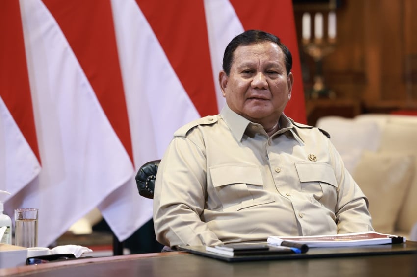 Presiden Prabowo Subianto menegaskan pemerintah Indonesia tidak pernah berjanji maupun berkomitmen untuk menyumbang sebesar USD1 miliar kepada Dewan Perdamaian atau Board of Peace (BoP). Foto/SindoNews