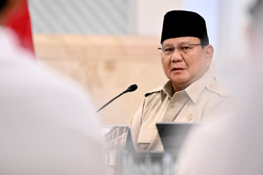 Presiden Prabowo Subianto menegaskan tidak akan mengorbankan kepentingan nasional dalam setiap kebijakan yang diambil, termasuk perjanjian dagang antara Indonesia dan Amerika Serikat melalui tarif resiprokal. Foto: Dok Sindonews
