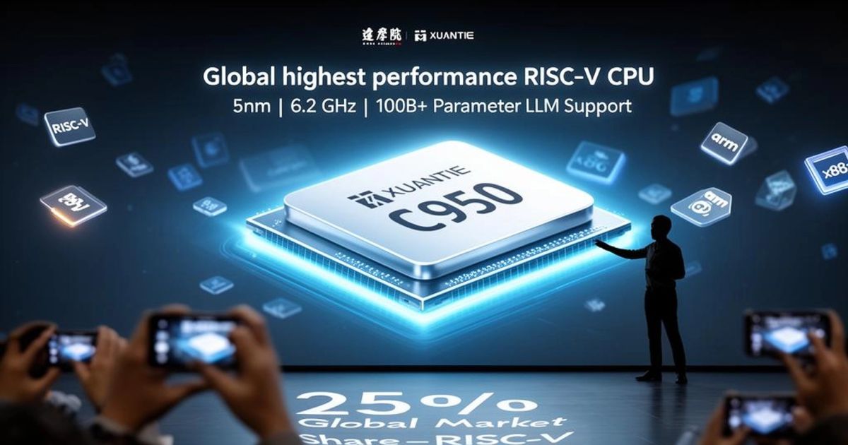 Alibaba Gebrak Pasar AI: Cip Baru XuanTie C950, Siap Libas Nvidia dan Huawei!