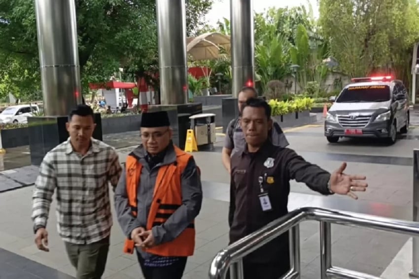 PBNU mendukung langkah KPK dalam mempercepat proses hukum perkara dugaan korupsi kuota haji yang menjerat mantan Menteri Agama Yaqut Cholil Qoumas (Gus Yaqut). Foto/Dok. SindoNews