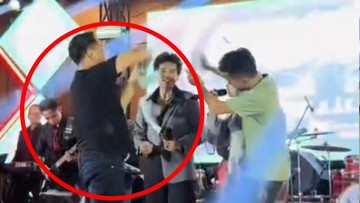 Aksi 'Sawer' Kontroversial Pemilik Dapur MBG di Konser Valen Akbar Pamekasan Viral di Medsos