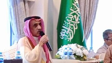 Foto: Dubes Arab Saudi untuk Indonesia Faisal Abdullah Al Amoud. (Erwin Dariyanto/detikHikmah)