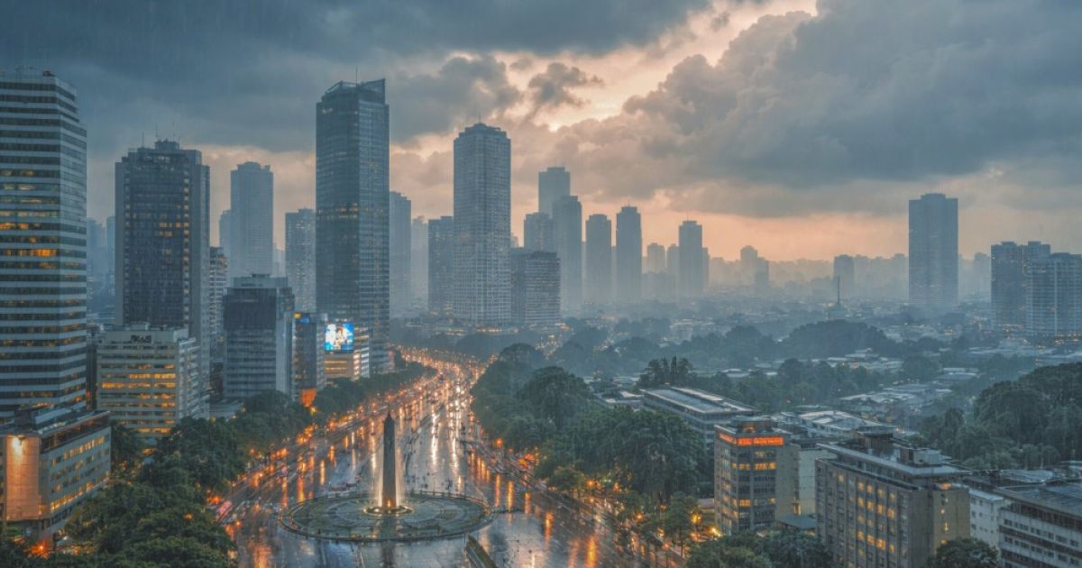 Besok Jakarta Diguyur Hujan? Ini Prakiraan Cuaca Tanggal 28 Maret 2026