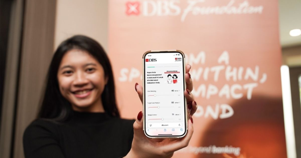 Gen Z dan milenial perlu mempersiapkan pensiun lebih awal agar tetap mandiri secara finansial di masa tua. foto: DBS