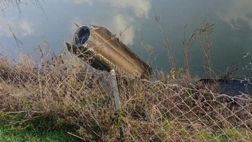 Puing rudal sistem pertahanan udara NATO yang mencegat rudal dari Iran terlihat di wilayah Dortyol, Turki, pada awal Maret lalu (dok. Reuters)