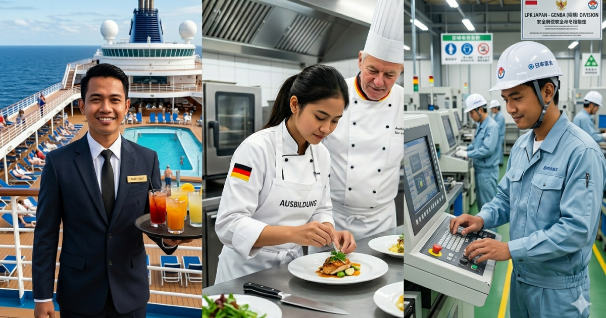 Susah Cari Kerja di Indonesia? Cek 3 Jalur Karir Luar Negeri Bidang Perhotelan dan Masak, Nomor 3 Paling Cepat Berangkat!