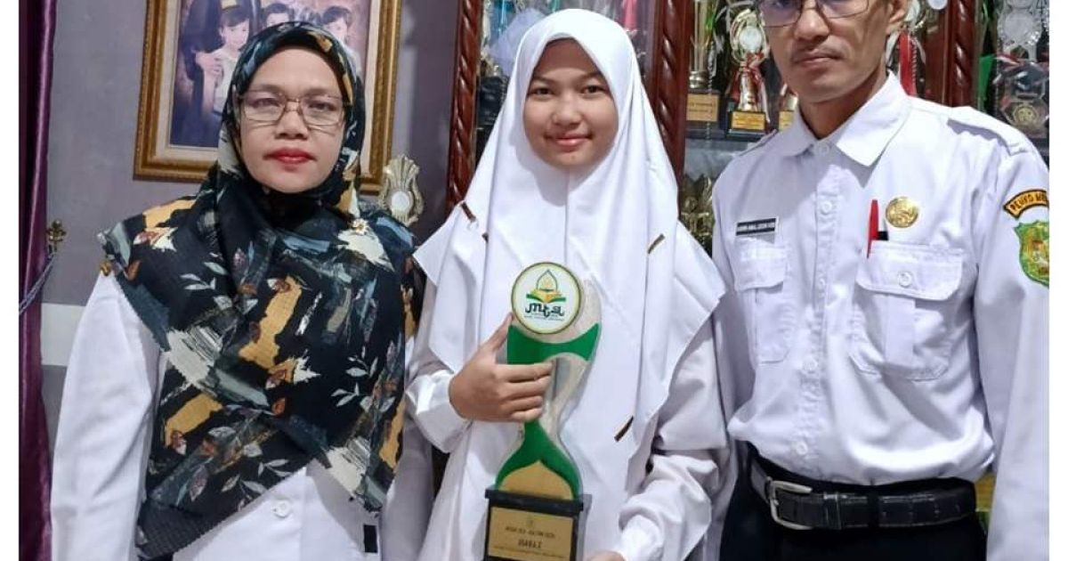Hikmah Siswi MAN 2 Model Medan Peraih Juara I MTQ Tingkat Nasional, Lulus Kedokteran USU Jalur SNBP