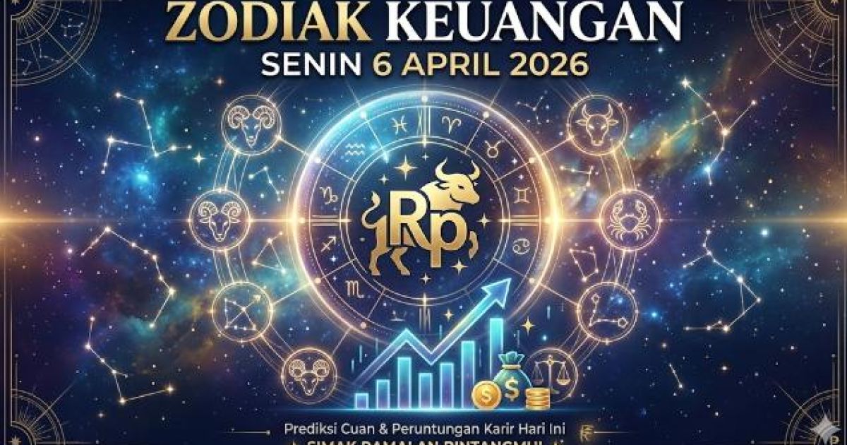 Ramalan Zodiak Keuangan Senin 6 April 2026: Virgo Berpotensi Tambah Tabungan, Taurus Dilimpahi Rezeki, Pisces Harus Siap Lunasi Utang