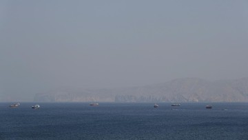 Foto Selat Hormuz: (REUTERS/Amr Alfiky)