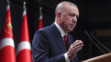 Presiden Turki Recep Tayyip Erdogan (dok. AP/Francisco Seco)