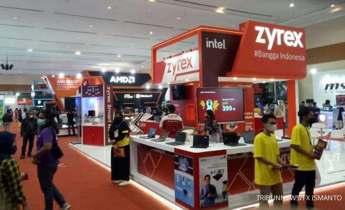 ILUSTRASI. Pameran Indocomtech - PT Zyrexindo Mandiri Buana Tbk (ZYRX) (TRIBUNNEWS/FX ISMANTO)