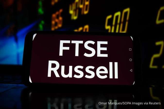 ILUSTRASI. Indeks FTSE (Omar Marques/SOPA Images via Reuters)