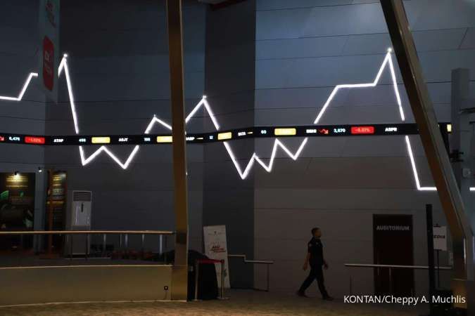 ILUSTRASI. IHSG Meroket To The Moon (KONTAN/Cheppy A. Muchlis)