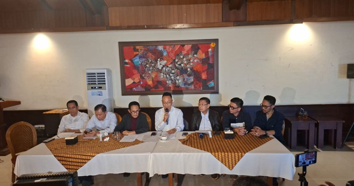 Aliansi Advokat Lintas Agama Indonesia gelar konferensi pers/ Arif Ferdian.