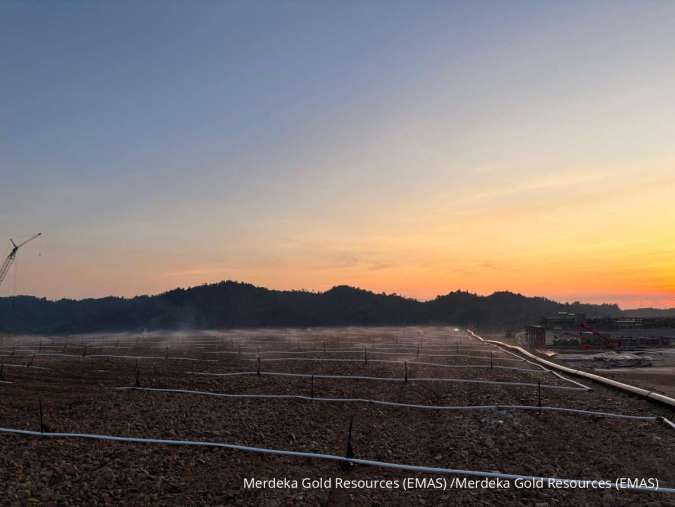 ILUSTRASI. Merdeka Gold Resources (EMAS) amankan kredit sindikasi US$150 juta dari lima bank