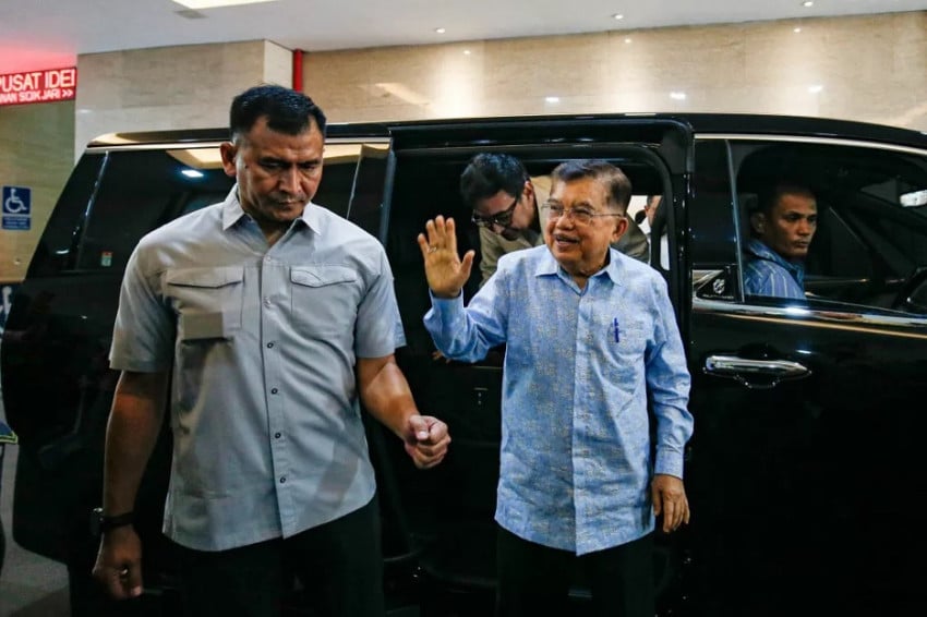 Kubu mantan Wapres Jusuf Kalla menduga ada upaya pembungkaman isu ijazah Jokowi di balik laporan GAMKI ke Polda Metro Jaya terkait dugaan penistaan agama. Foto/Aldhi Candra Setiawan