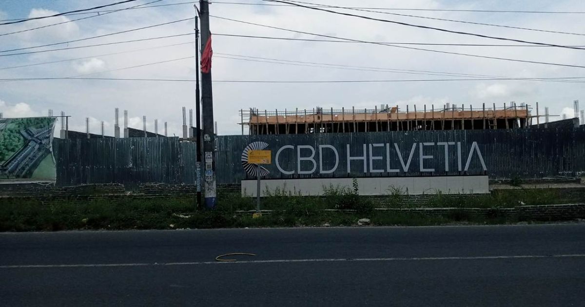 Ruko CBD Helvetia yang berdiri tanpa PBG