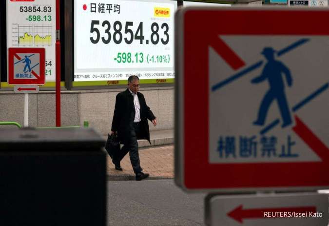 ILUSTRASI. Bursa Asia - Nikkei Jepang (REUTERS/Issei Kato)