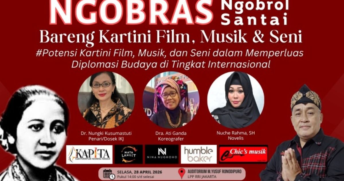 FORWAN Rayakan Hari Kartini 2026 dengan Diskusi Inspiratif Perempuan Seni